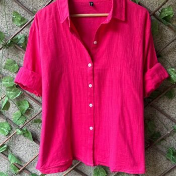Daisy Embellished Cotton Shirts – Premium Plus Size Collection